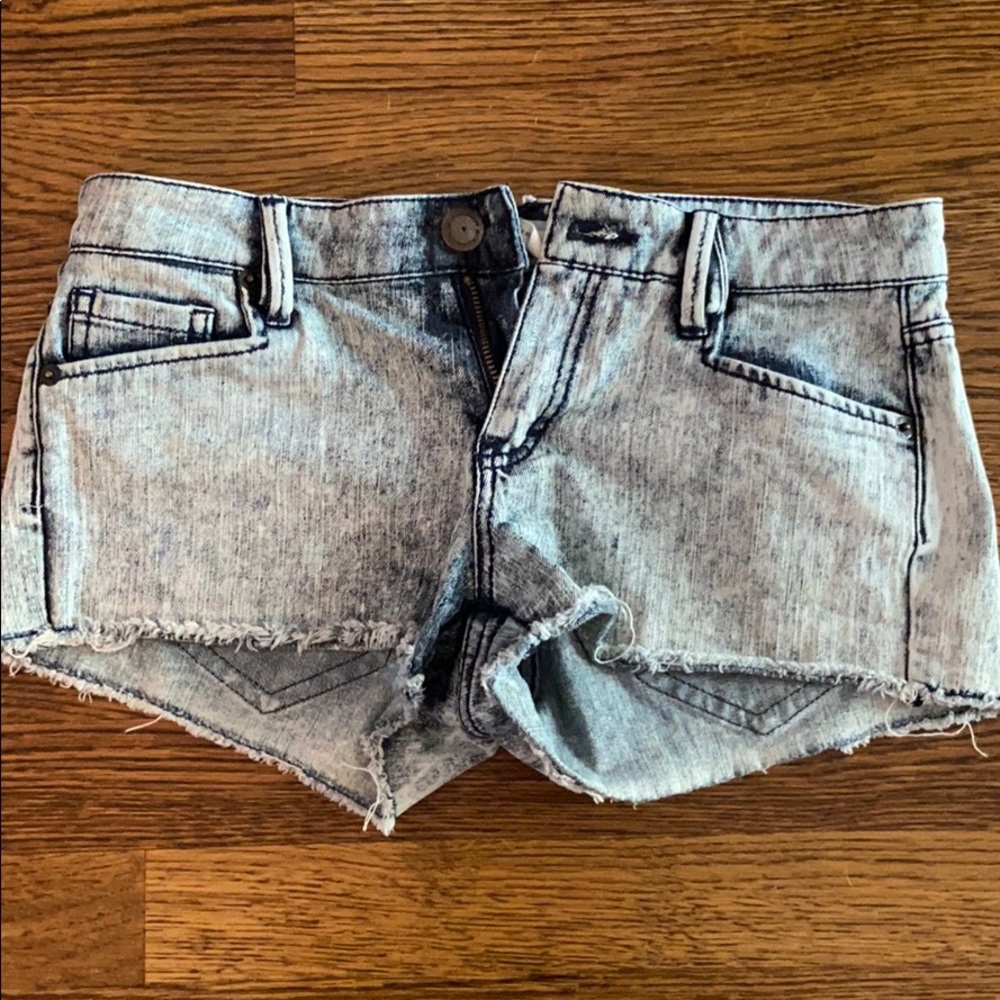 BCBG jean shorts
